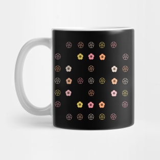 colorful small flowers Mug